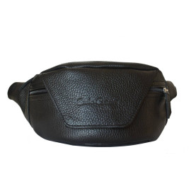 Кожаная поясная сумка Canello black  Кожаная поясная сумка Canello black