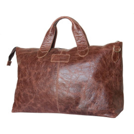 Кожаная дорожная сумка Cassolo brown  Кожаная дорожная сумка Cassolo brown