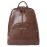 Женский кожаный рюкзак Estense brown