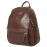 Женский кожаный рюкзак Bolsena brown