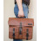 Кожаный портфель Fontevivo cognac/brown